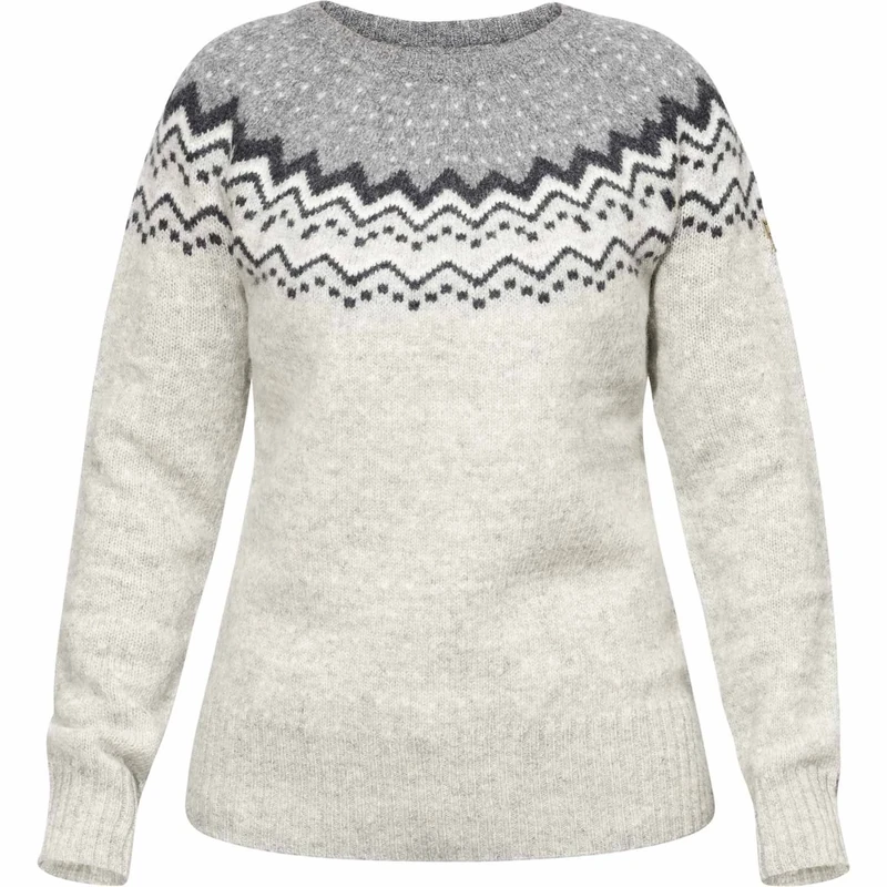 Fjallraven Women's Övik Knit Sweater Sweatshirt, Grey, XXS UK