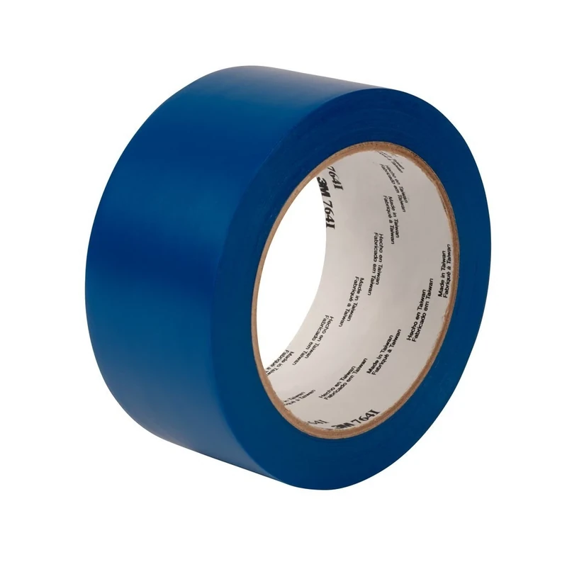 3M 764i General Purpose Vinyl Tape, 50 mm x 33 m, Blue, Pack of 24