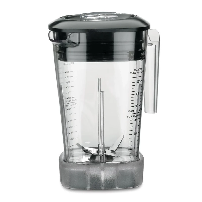 Waring 034771 Stacking MX Jar with Lid (CAC93XI) for CB135, CB136, CB137, GH480, 48 oz.