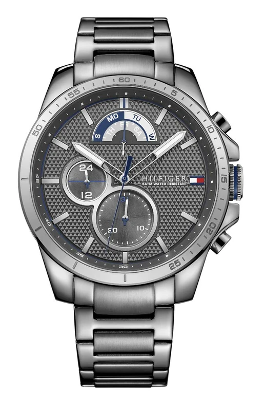 Tommy Hilfiger 1791347 Men's Grey Stainless Steel Watch