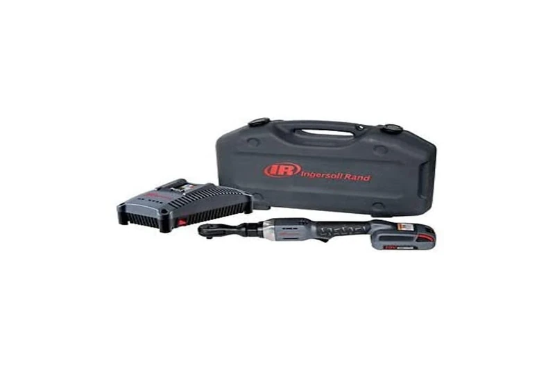 Ingersoll-Rand Ratchet Wrench R3130-K12-EU, Battery Ratchet 3/8", 20 V Professional Ratchet in Set with 1 Battery, 2.5 AH and Charger in Tool case