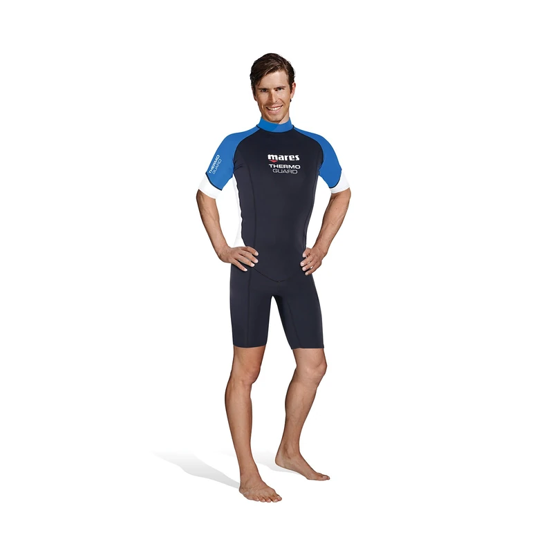 Mares 412536, Men's Thermo Shorts, Blue, 4