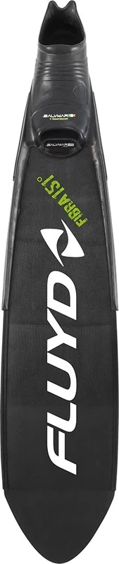 Fluyd FIBRA 151 Unisex Adult Diving Fin, Black, Size 38-40