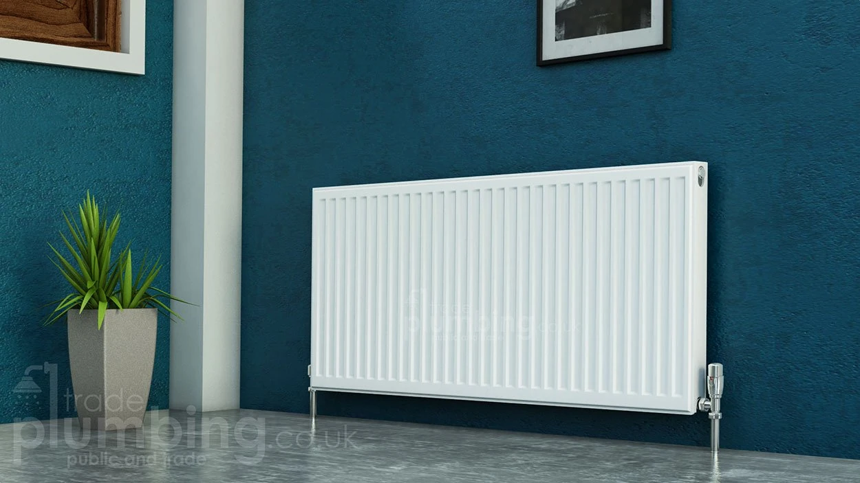 K-Rad Kompact Type 11 Single Panel Single Convector Radiator H400mm x W900mm White