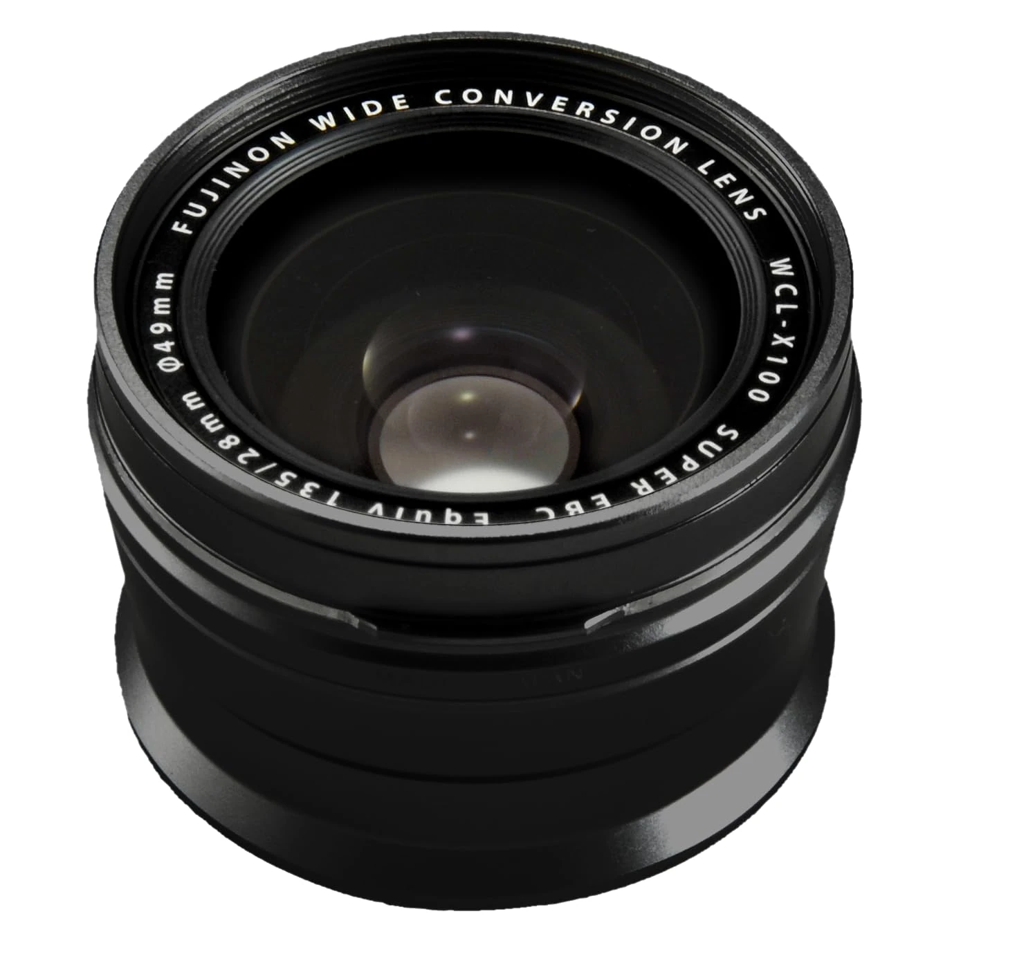 FUJIFILM WCL-X100 II Wide Angle Lens Black - auto recognition with X100F