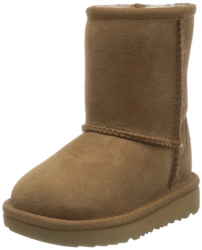 UGG Unisex Kids Classic II Fashion Boots,Chestnut,5 UK Child