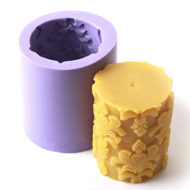 World Of Moulds | Round Cylinder Extra Large Silicone Mould x 5