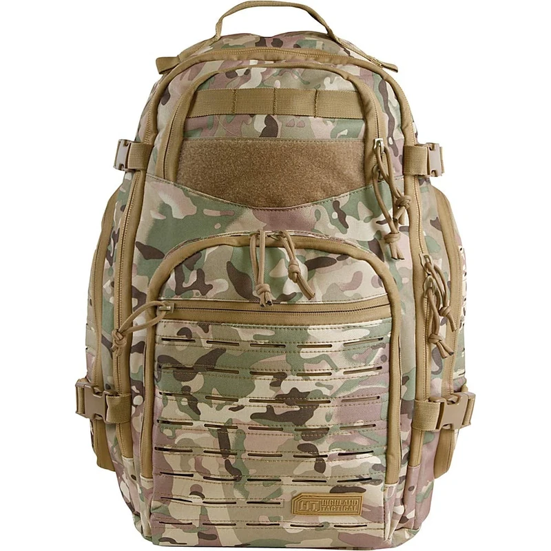 Agent - Tactical Backpack, Camo, 18" (H) x 15.5" (W) x 8" (D), Laptop