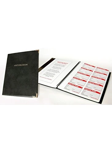 Caledonia Signs 56071 Visitors Book Kit, 300 Inserts, 10 Wallets