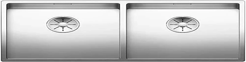BLANCO CLARON 400/400-U | Stainless Steel Sink | Installation Type: Base | for 90 cm Wide Base Cabinets | Resistant to Scratches | Large Basin Volume for Optimal Use