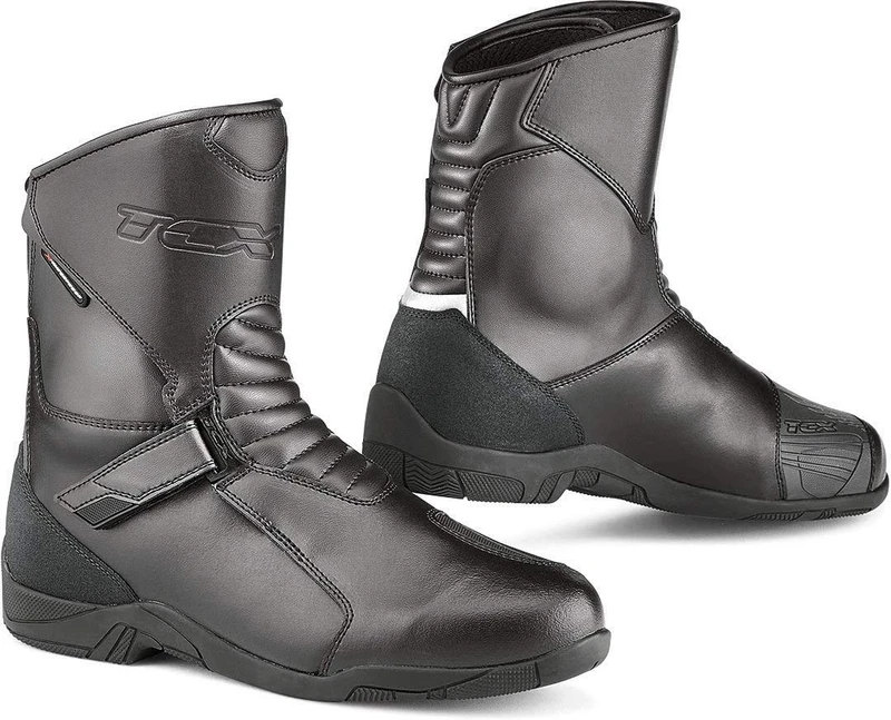 Motorcycle boots TCX HUB WP Black, Black, 38 - Image 1