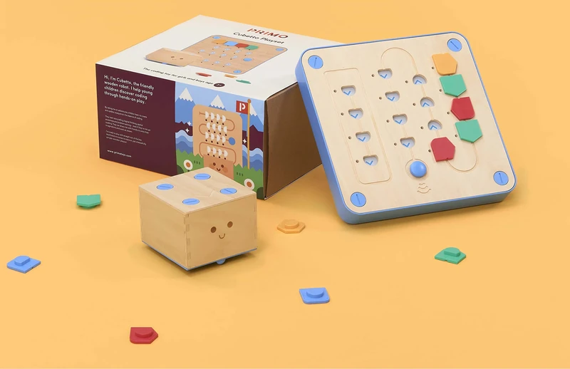Primo Toys Cubetto Playset | Screenless Coding Toy for Children Aged 3-6