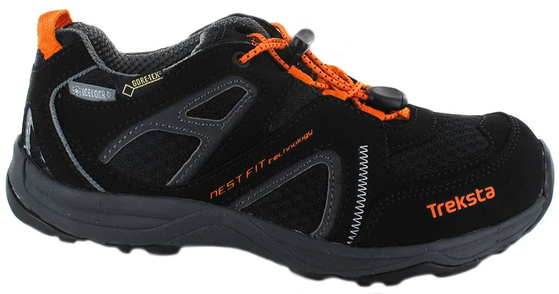 Treksta 16079Kj0840 – Goretex Junior Speed Lacing Gtx – Junior Colour: Black-Orange – Size: 40 - Image 1