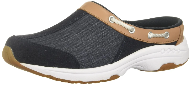 Easy Spirit Women's Traveltport19 Mule, Blue 411, 5.5 UK