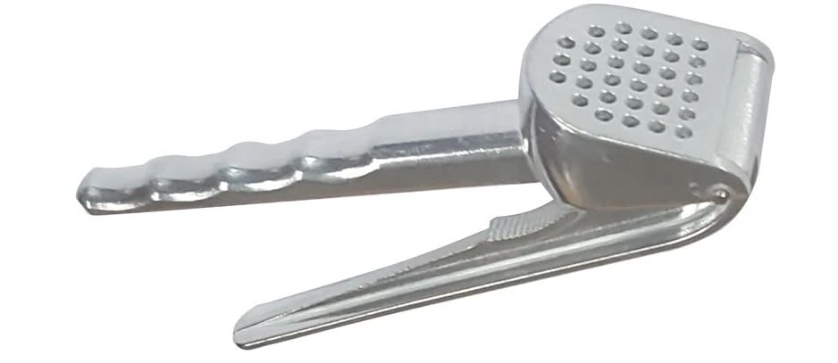 Samuel Groves 1817 Professional Kitchen 6" Aluminium Heavy Duty Garlic Press Mincer Crusher