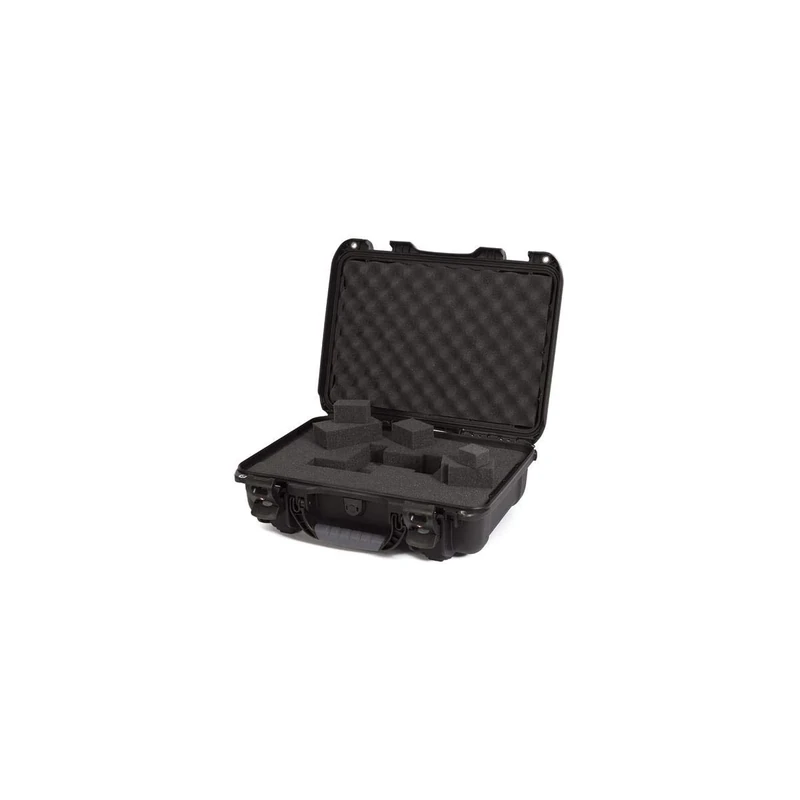 NANUK 923 Waterproof Hard Case with Foam Insert and Incorporated TSA Approved Travel Lock Latches - Black