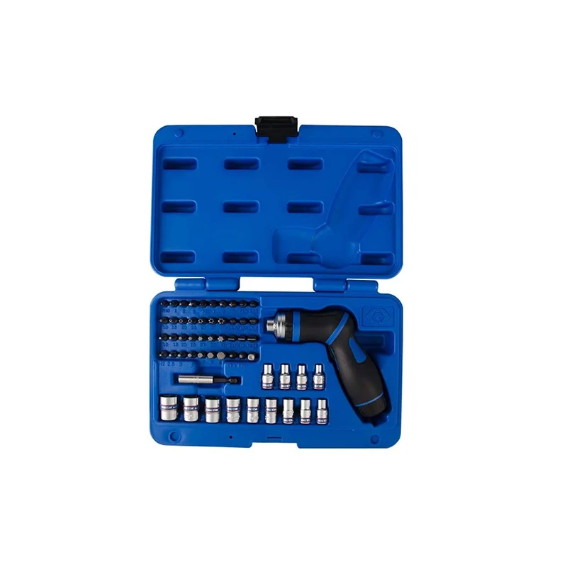 KING TONY 2555MR 1/4" Drive Ratchet Screwdriver Set, 55 Piece