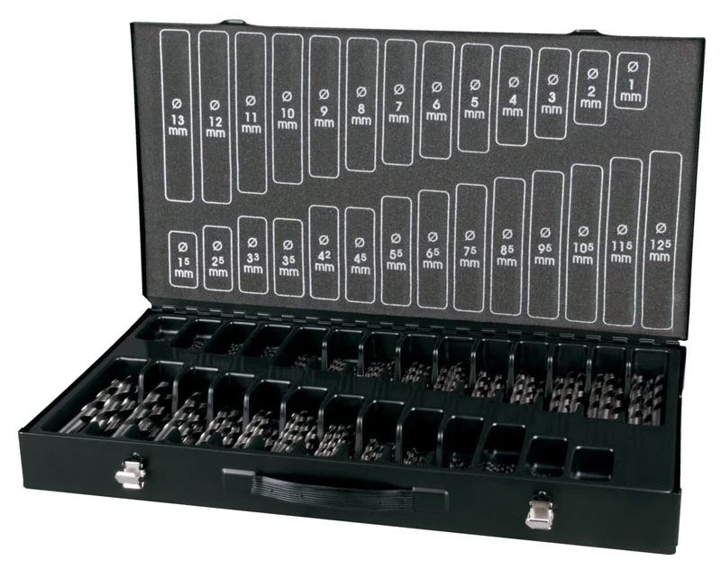 Terrax A214220 Spiral Drill Bit HSS (220 Pieces)