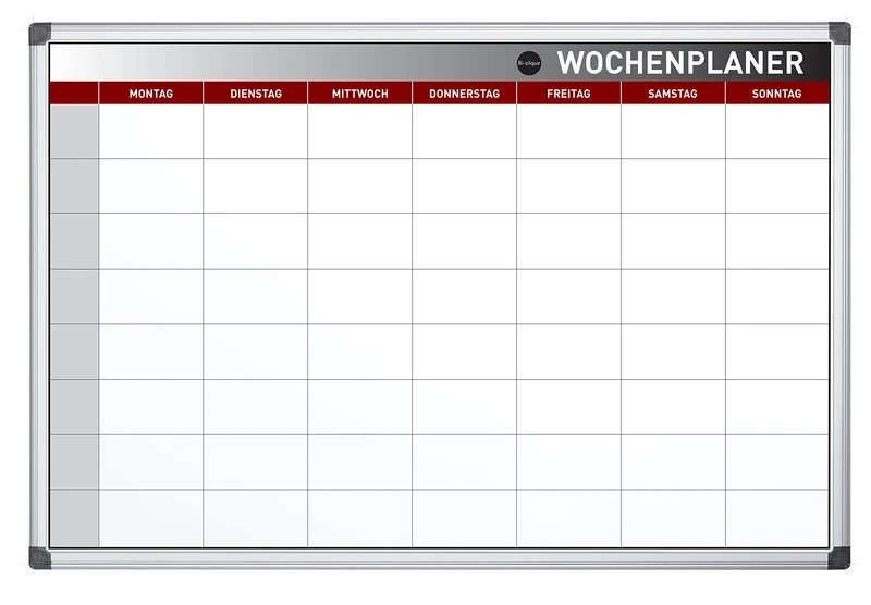 Bi-Office Maya Magnetic Weekly Planner