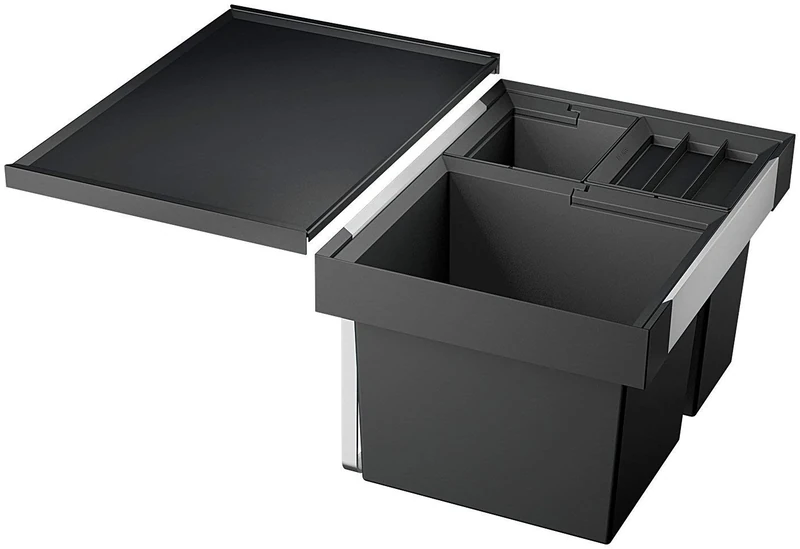 Kitchen Waste sorter Container from Blanco Flexon II XL 60/3-521473, Black