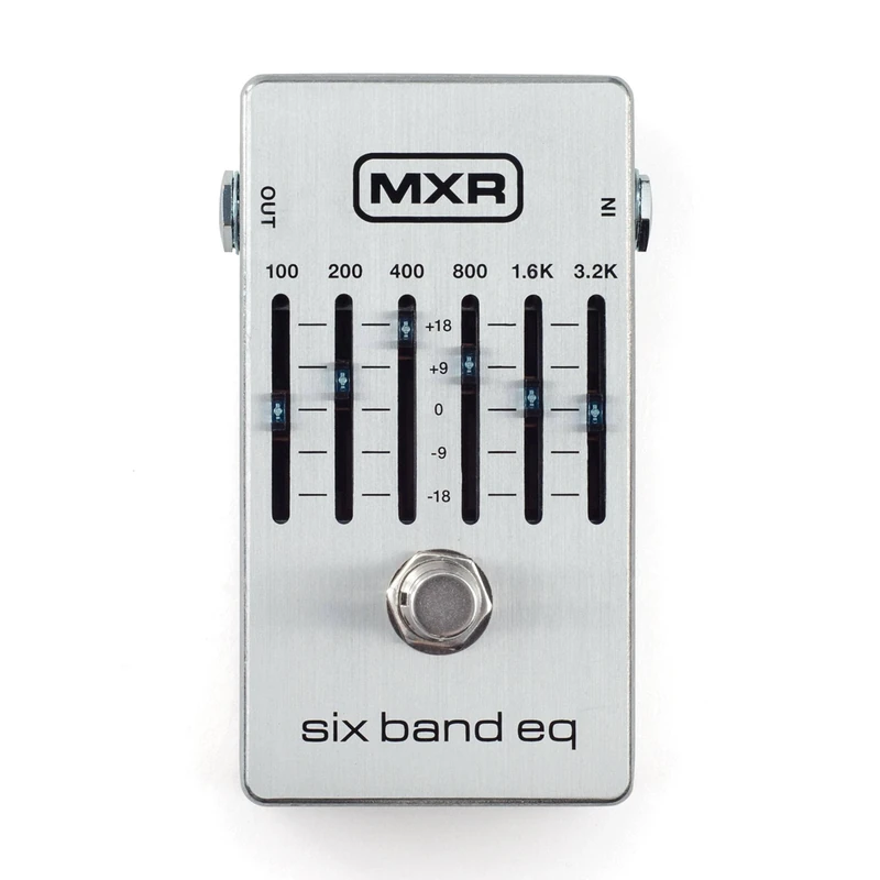 MXR M109S Mxr 6B Equalizer, Silver