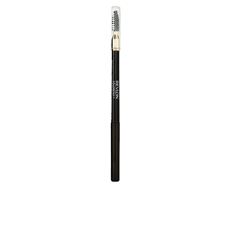 Revlon Colorstay Eyebrow Pencil, Dual Ended With Spoolie Brush & Angled Tip Applicator (0.06g) Waterproof & Longwearing, Dark Brown (220) Unisex