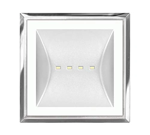 Daisalux lecu - Llecu/a Front CS White/Clear Glass Chrome/Chrome