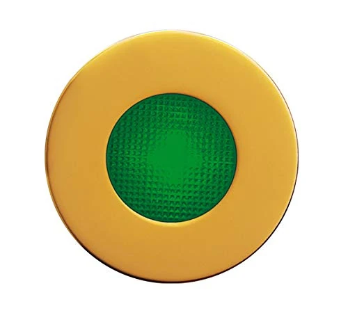 Daisalux Lyrra R/V LED Beacon, Transparent Green, 230 Gold