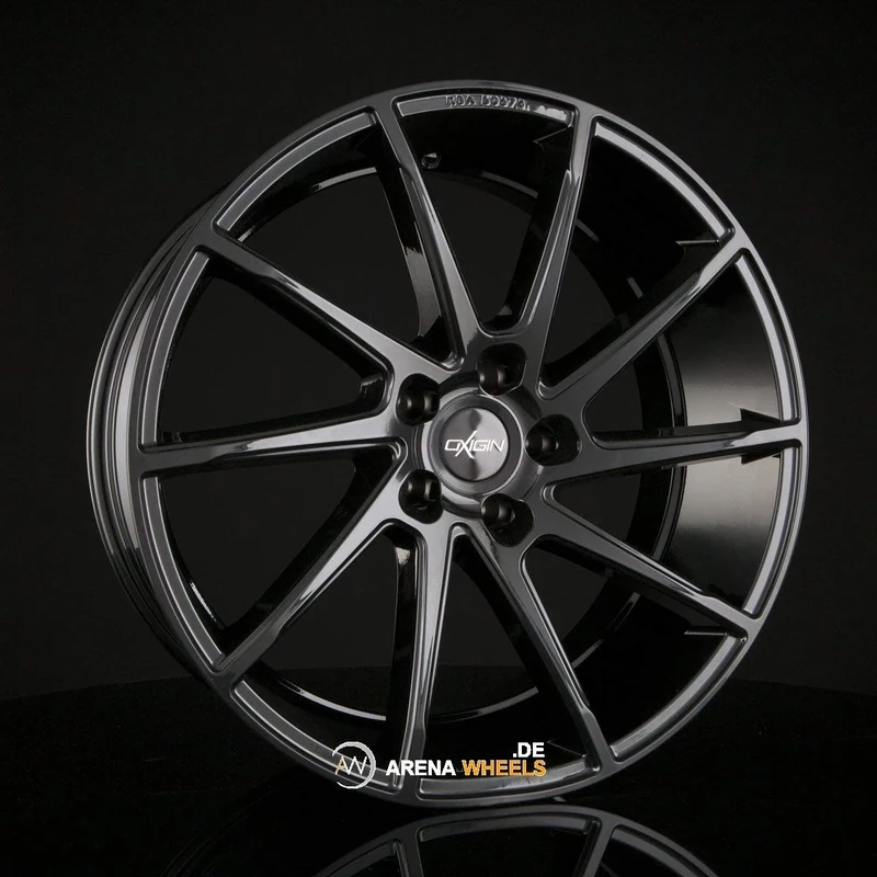 Oxigin 20 Attraction 10.50 x 20 Offset 50 Bolt Pattern 5.00 x 112.00 Centre Bore 66.60 OXZWANZIG10520H150B, Black