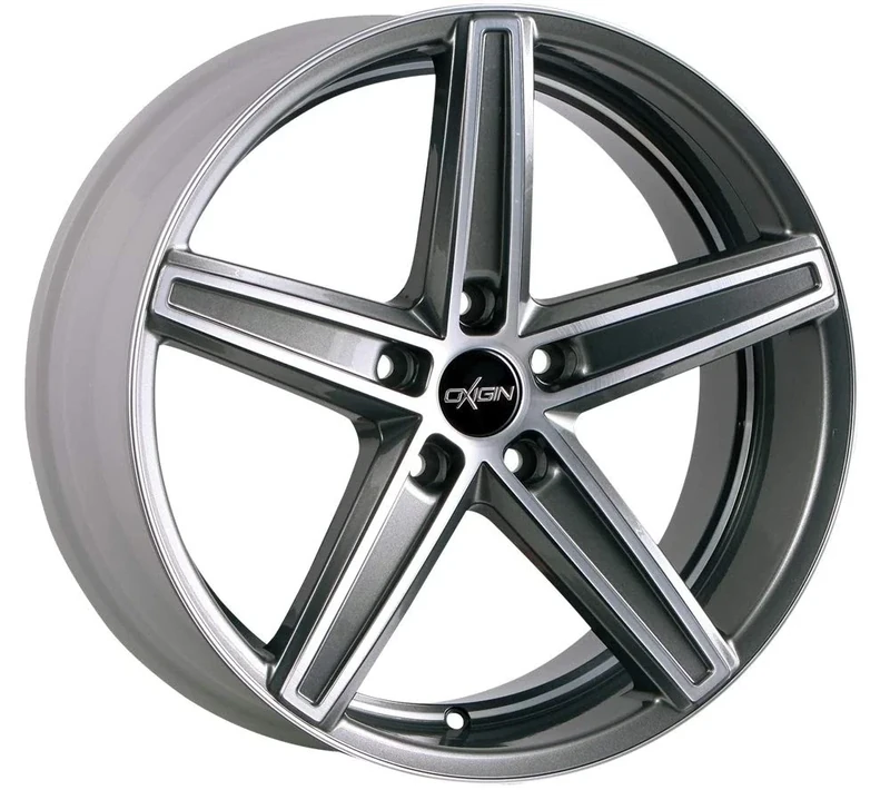 Oxigin 18 Concave 9.00 x 20 Offset 40 Bolt Pattern 5.00 x 108.00 Centre Bore 72.60 OXACHTZEHN0920F40GFPHD, Graphite Full Polish