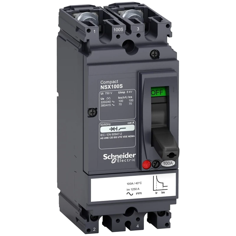 Schneider LV438617 Circuit Breaker, White