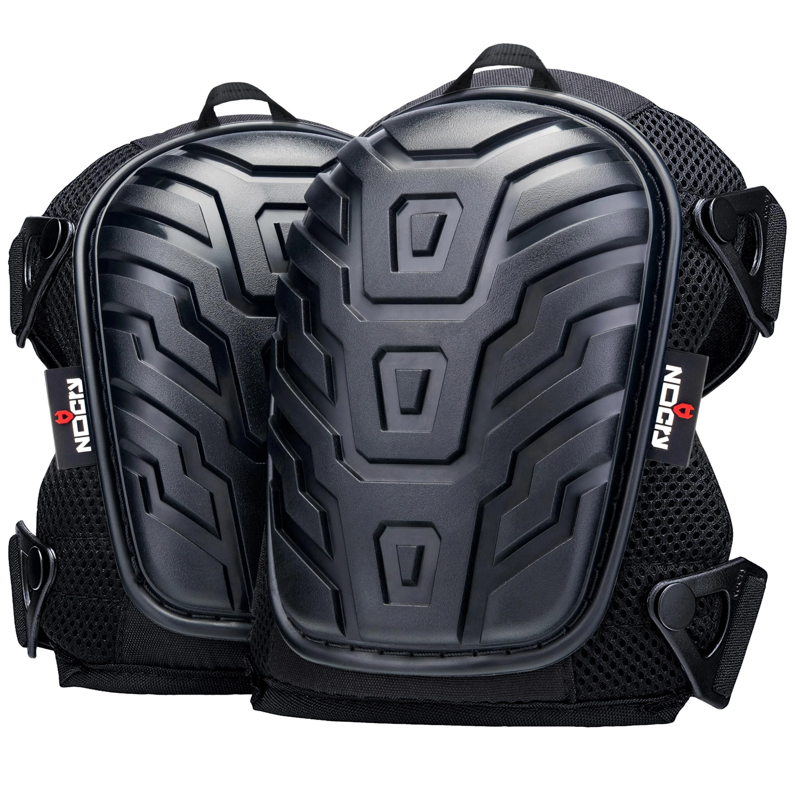 NoCry Professional Knee Pads for Work, with Heavy Duty Foam Padding and Comfortable Gel Cushion, Strong Double Straps and Adjustable Easy-Fix Clips, For Men, Women, Gardening, Flooring, DIY, Cleaning