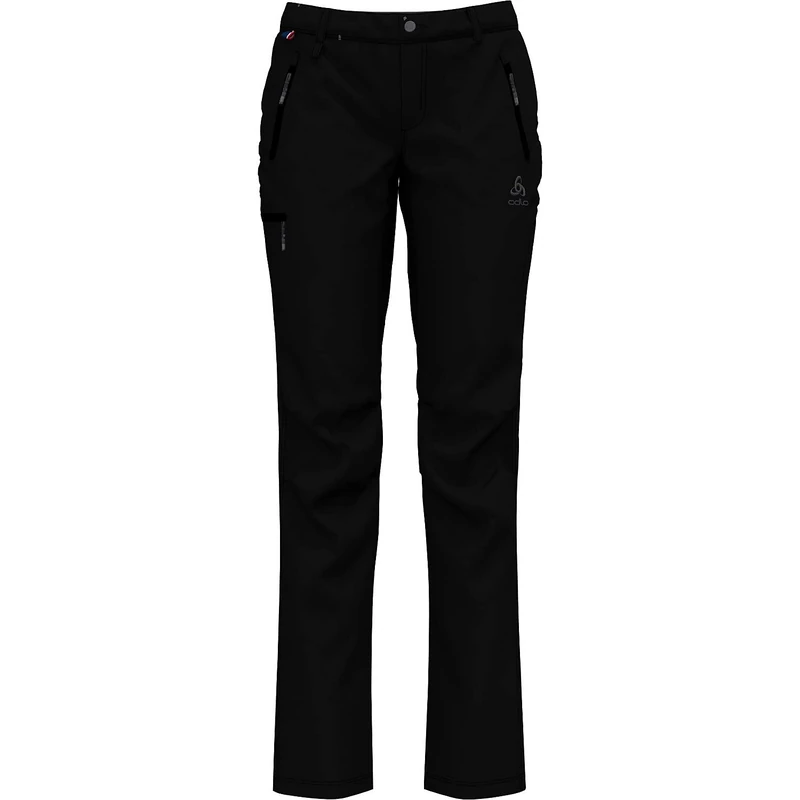 Odlo Women Wedge Mount Pants - Black, Size 44 - Image 1