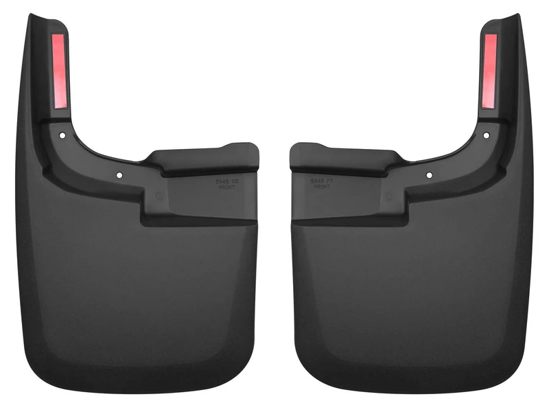 Husky Liners - 58461 Fits 2017-20 Ford F-250/F-350 without OEM Fender Flares Custom Front Mud Guards Mud Guards - Front