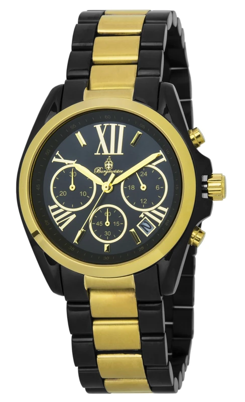 Burgmeister Women's Analogue Quartz Watch with Stainless Steel Plated Strap BM337-627