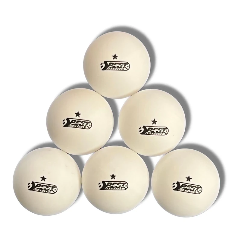 Best Sporting Unisex - Adult Table Tennis Balls Made of ABS Material, White, Diameter Approx. 40 mm, Pack of 100 in Handy Carry Bag
