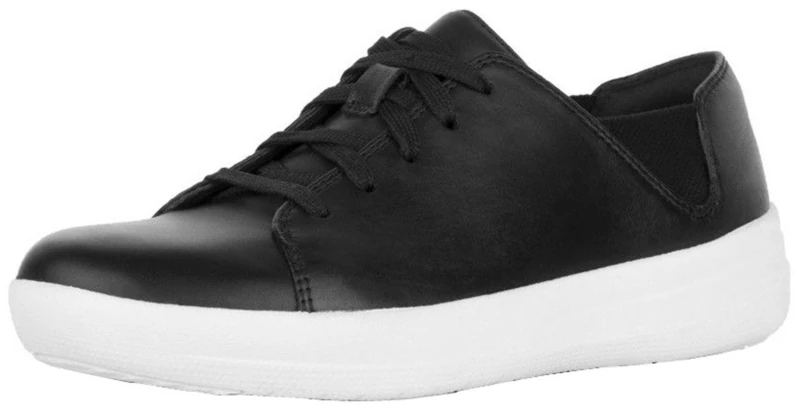 Fitflop Women Uberknit Slip-on Ballerina with Bow Closed Toe Ballet Flats, Black (Black 001), 4 UK (37 EU)