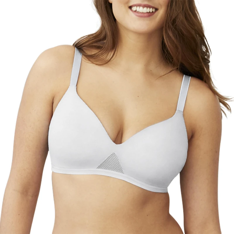 Hanes Women's Padded Bra, White, S