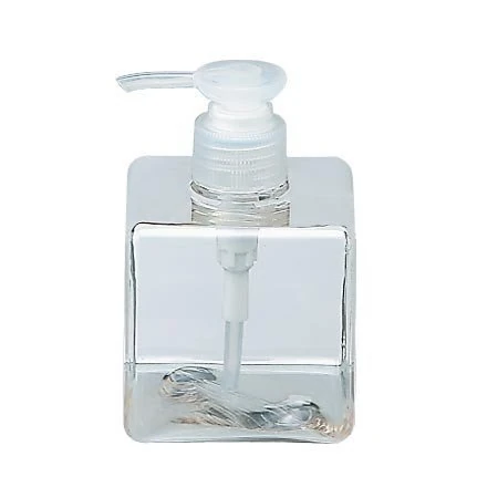 MOMA Muji PET Rectangular Pump Bottle - 250ml - Clear by Moma Muji