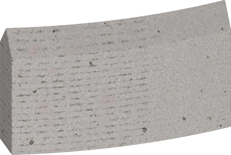 Bosch 2608601418 Segment for Diamond Drill Bit, Grey, 87 mm