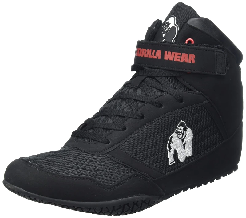 Gorilla Wear High Tops,Black,4 UK