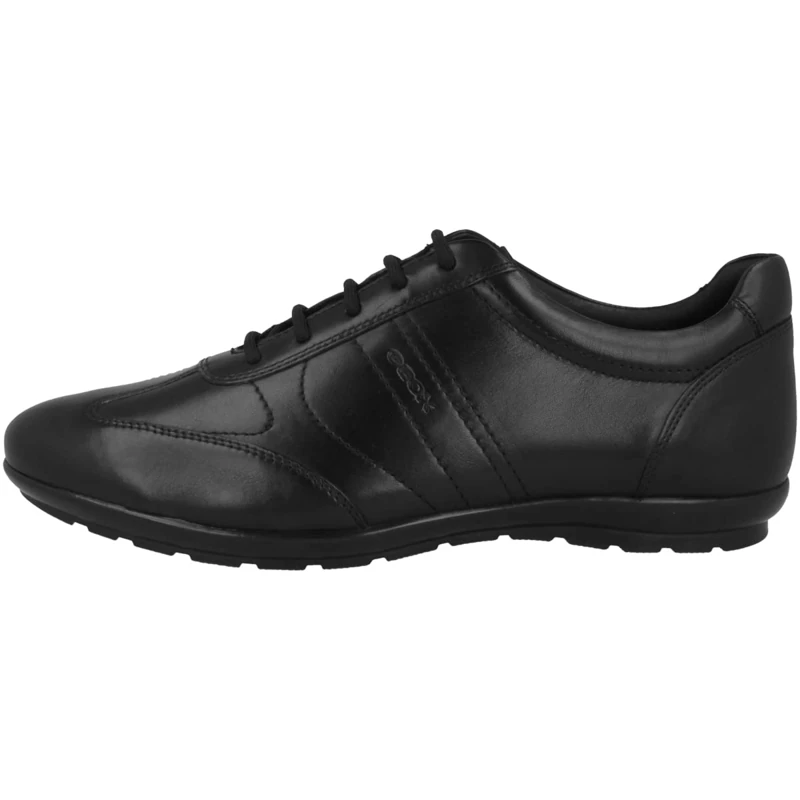 Geox Mens U Symbol Shoes, Black, 9 UK