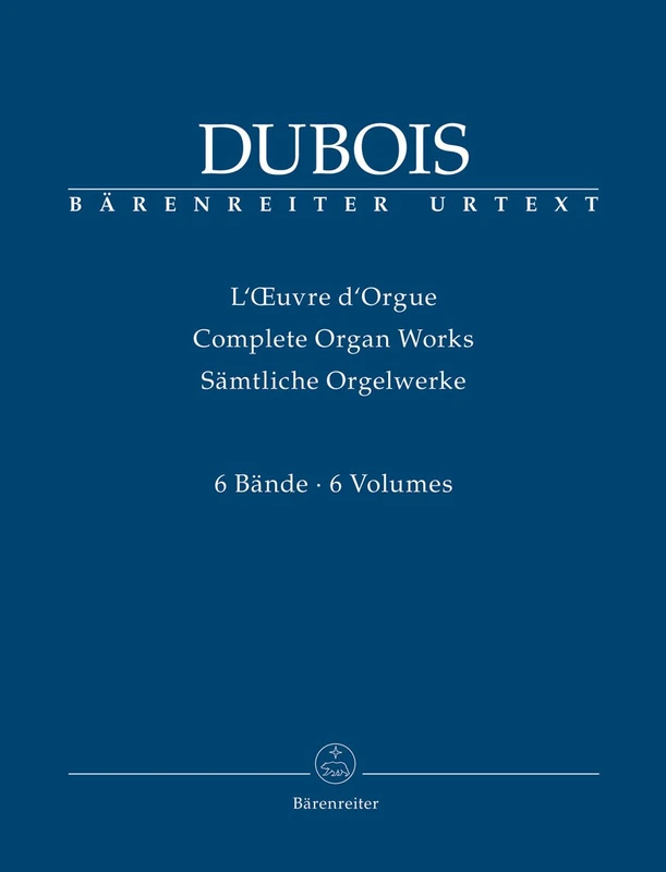 Complete Organ Works Volumes I-VI