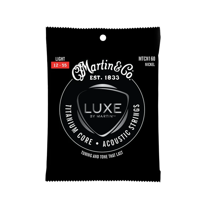 Martin & Co. mtcn160 Acoustic Guitar Musical Instrument – Music for String Instruments, Acoustic Guitar Strings 6pièce (S), 6 Piece (S))