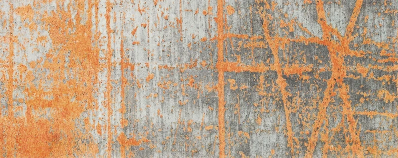 Wash&Dry Doormat, Acrylic Orange, 80 x 200 x 0.9 cm