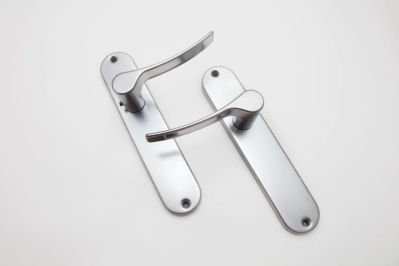 Tesa Assa Abloy mb5l800cr Manilla Barcelona Long Plate, Chrome