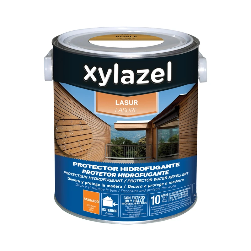 Xylazel Lasur Waterproof Protector Satin Oak 2, 5 L - Image 1