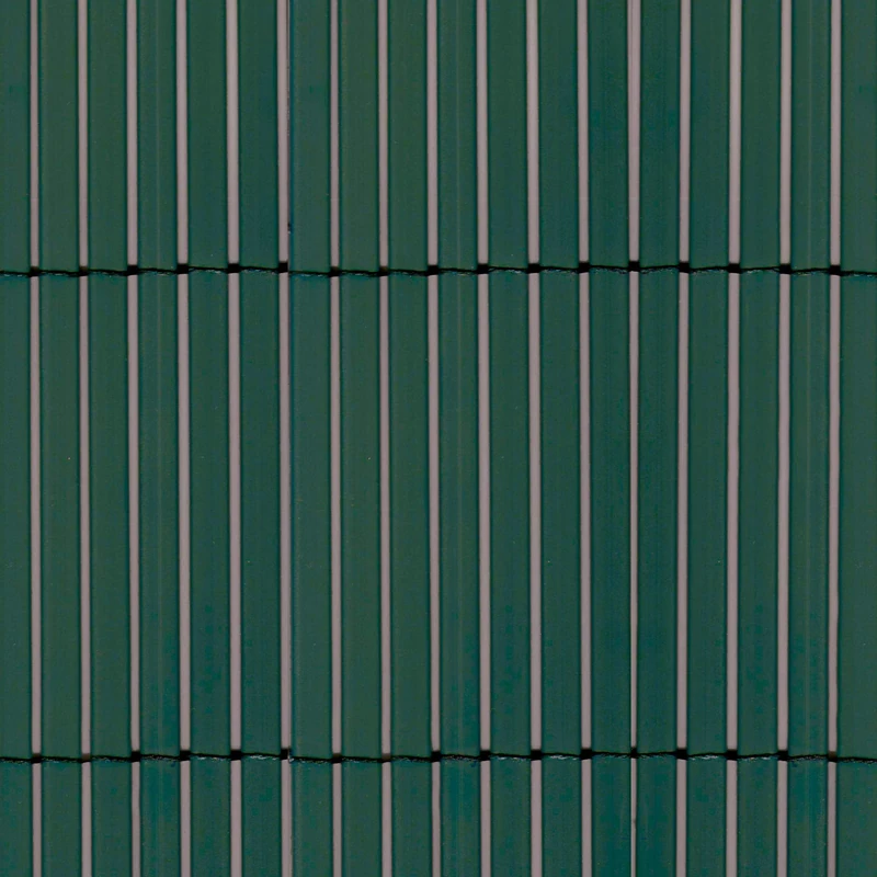 TENAX Colorado 7mm 1.5 x 5m Synthetic Round Green PVC Windshield for Garden, Balcony and Terrace