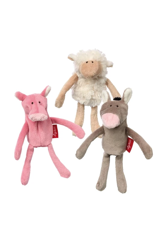 Sigikid Sigikid41565 14 x 5 x 4 cm Farm Finger Puppet Set