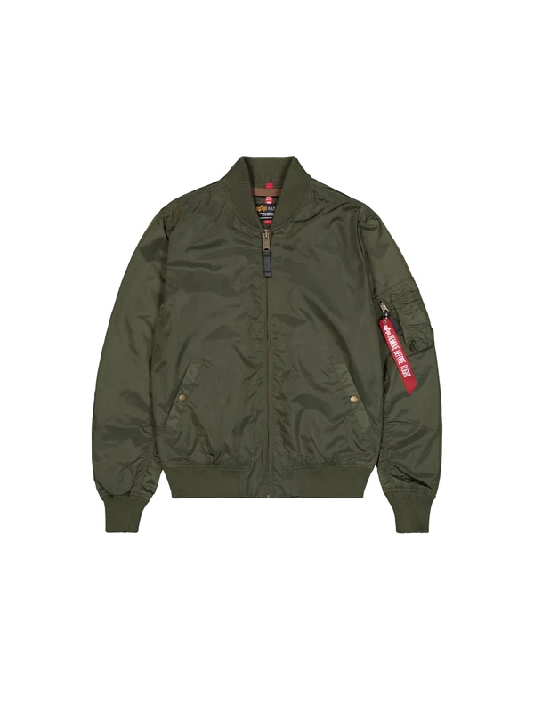Alpha Industries MA-1 TT Bomber Jacket for Men Dark Green